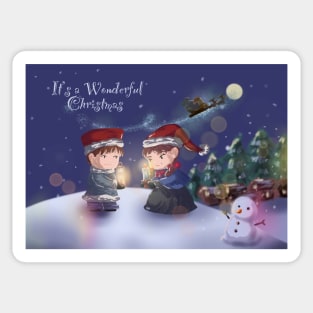 It's a Wonderful Christmas Sticker